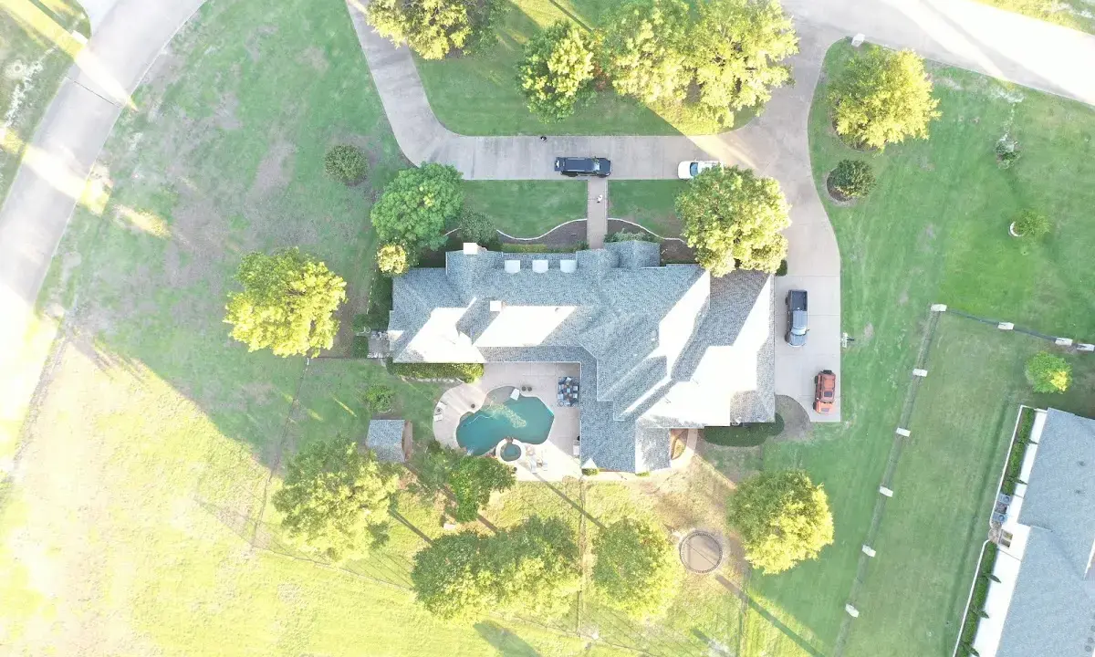 New shingle roof installation on a home in Four Corners